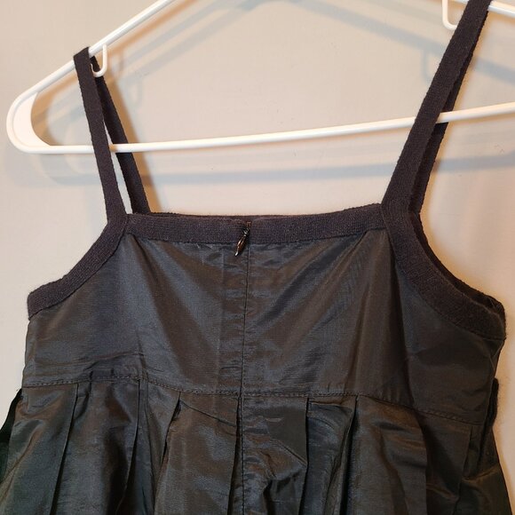 MonnaLisa Chic Dress Made in Italy Black Pleated Girls 10 - Picture 5 of 11